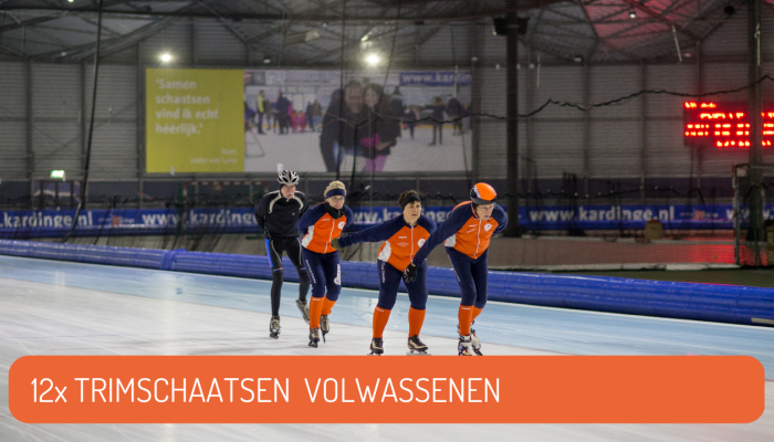 4 schaatsers