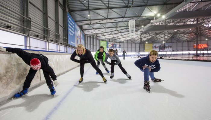 feestje schaatsen A